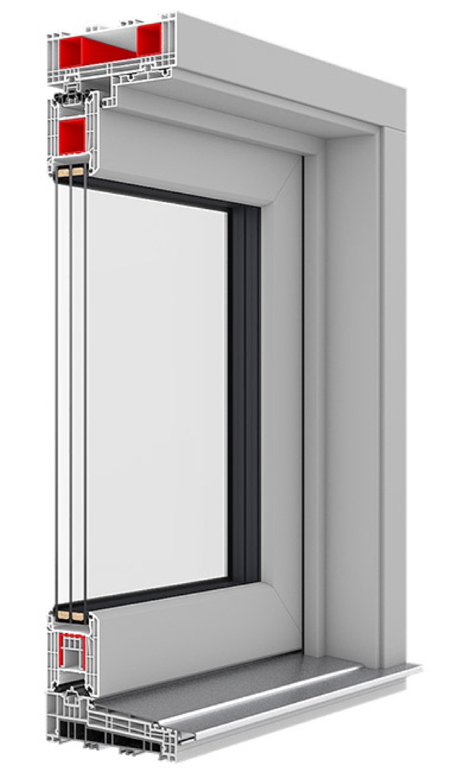 Produkt-Render — Iglo-HS Hebe-Schiebe-Tür