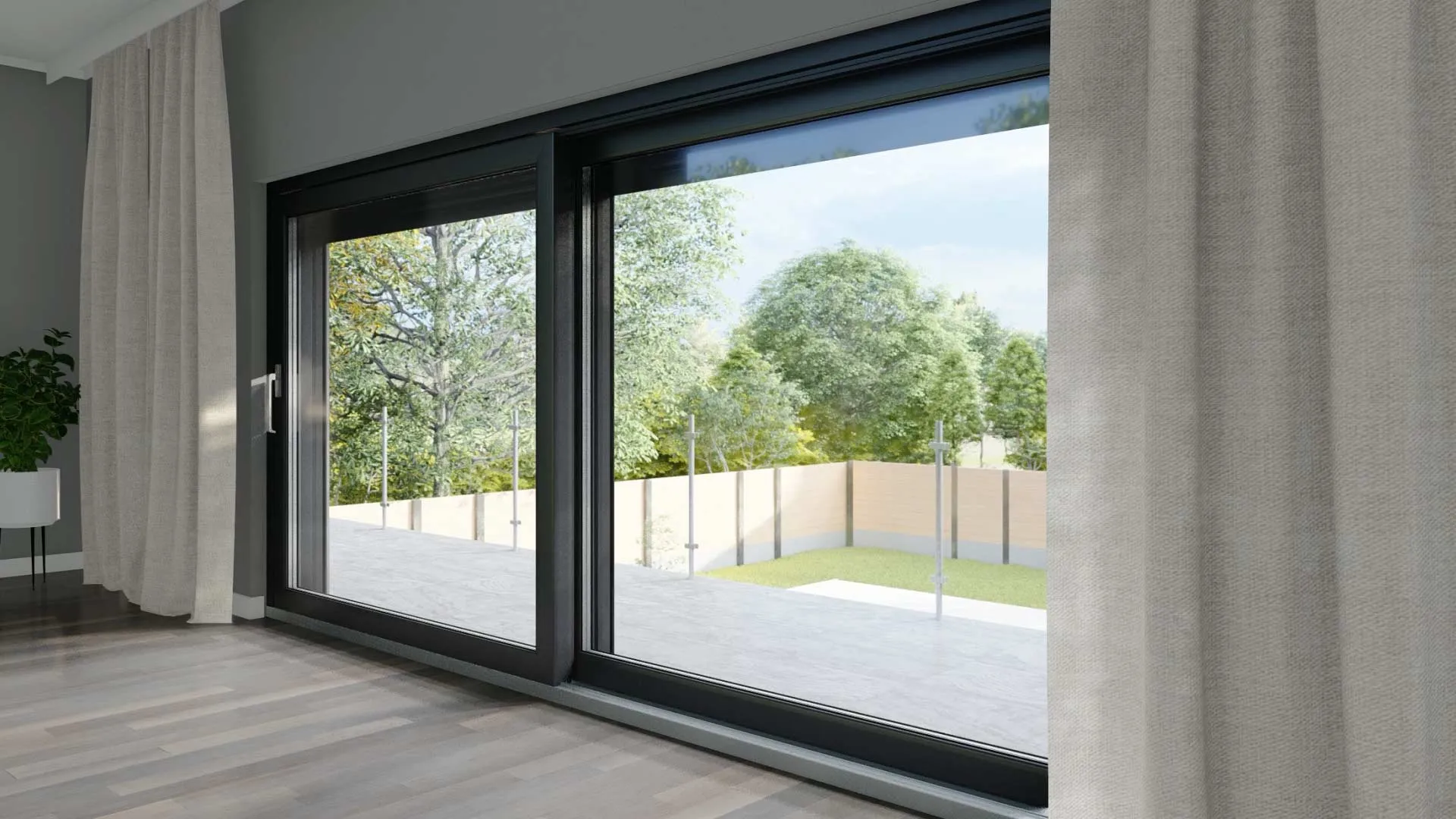 Produkt-Render — Rollladen mit Styroporkasten (EPS)